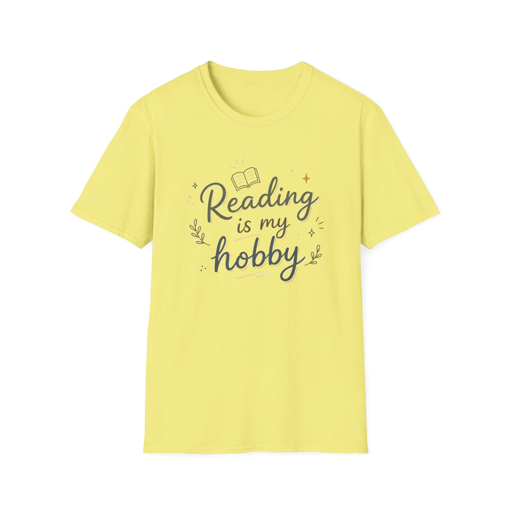 Reading Is My Hobby T Shirt