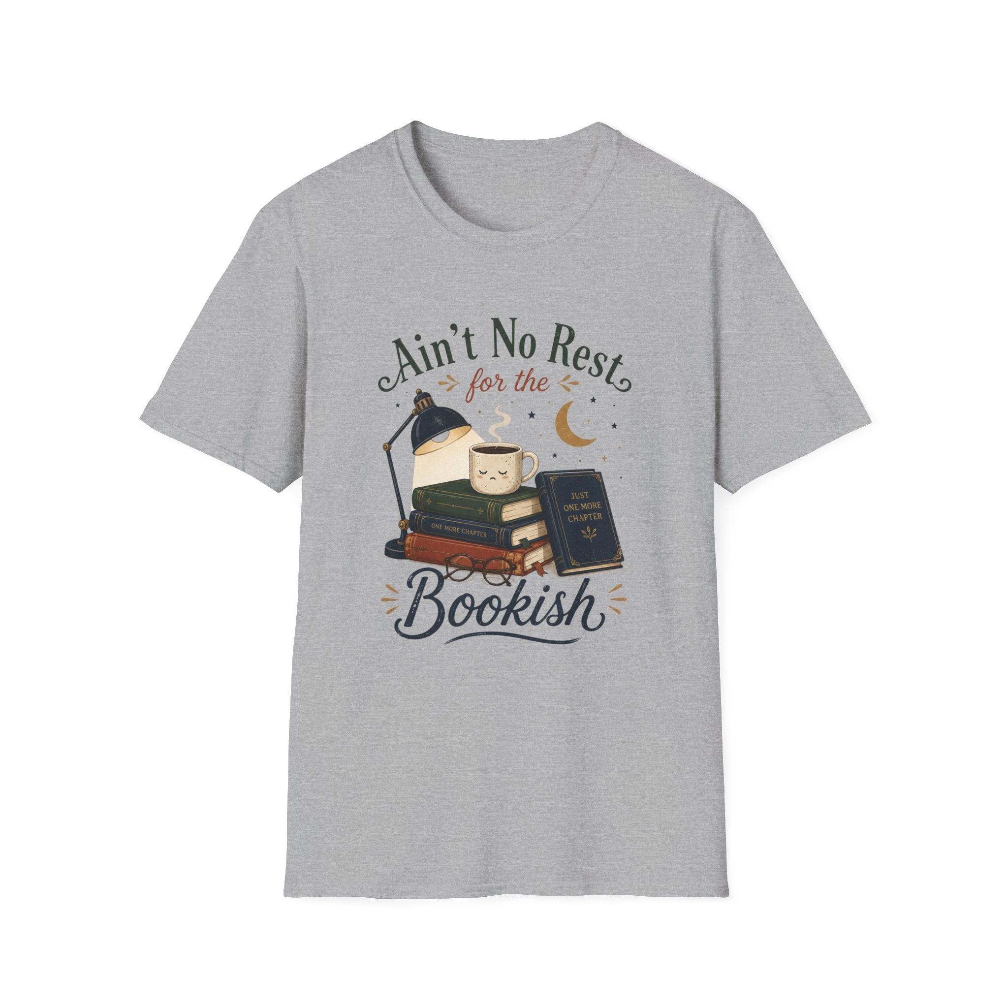 No Rest For The Bookish T Shirt