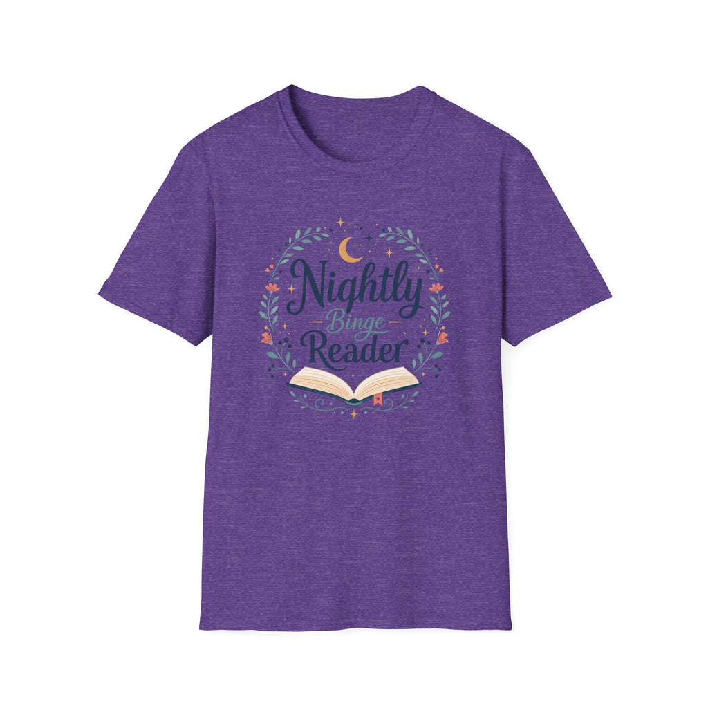 Nightly Binge Reader T Shirt