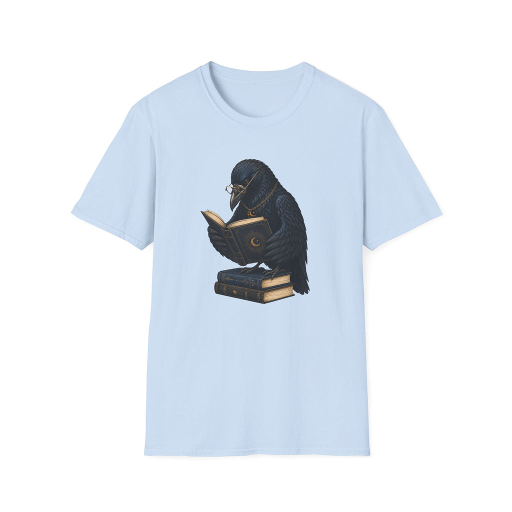 Crow Reading T Shirt