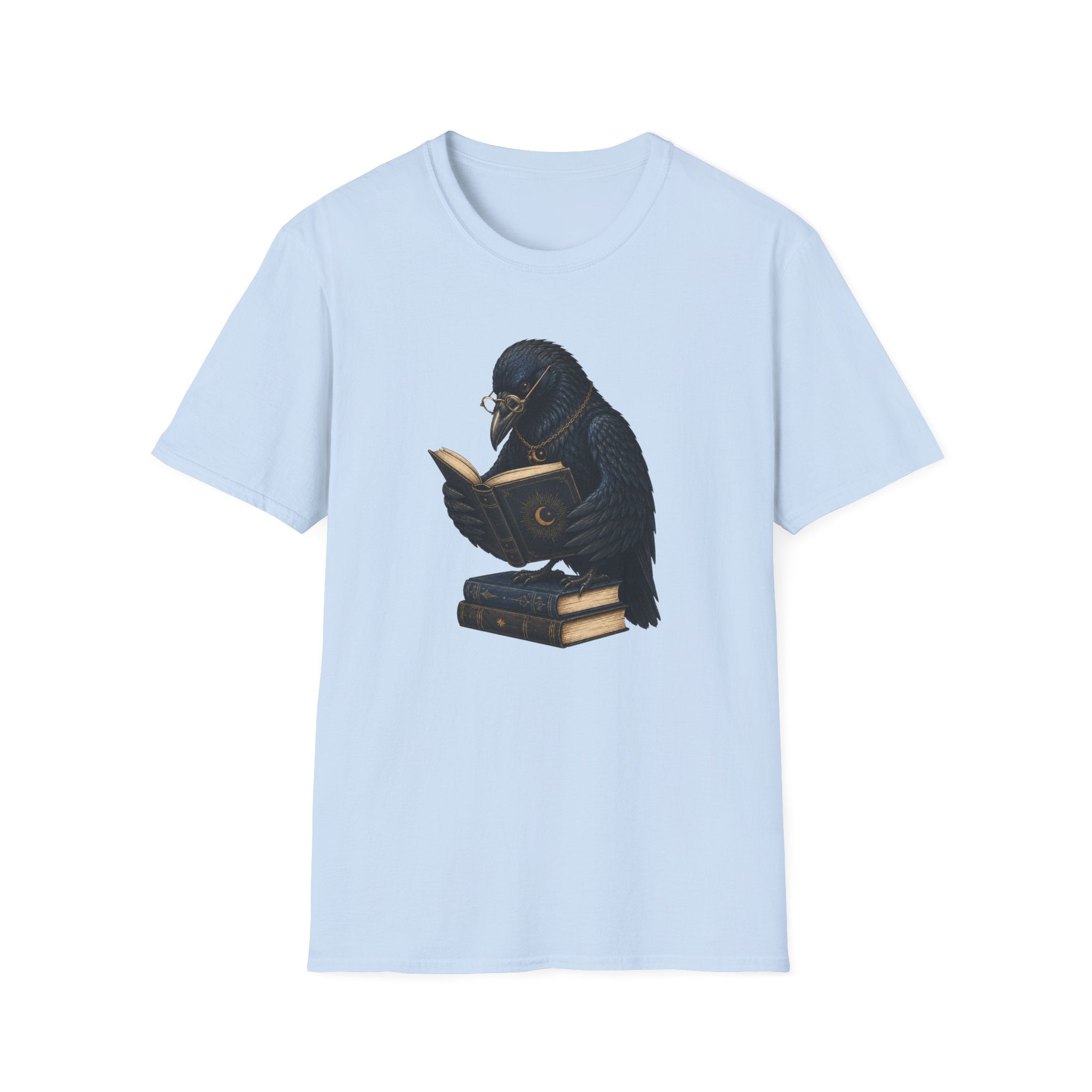 Crow Reading T Shirt