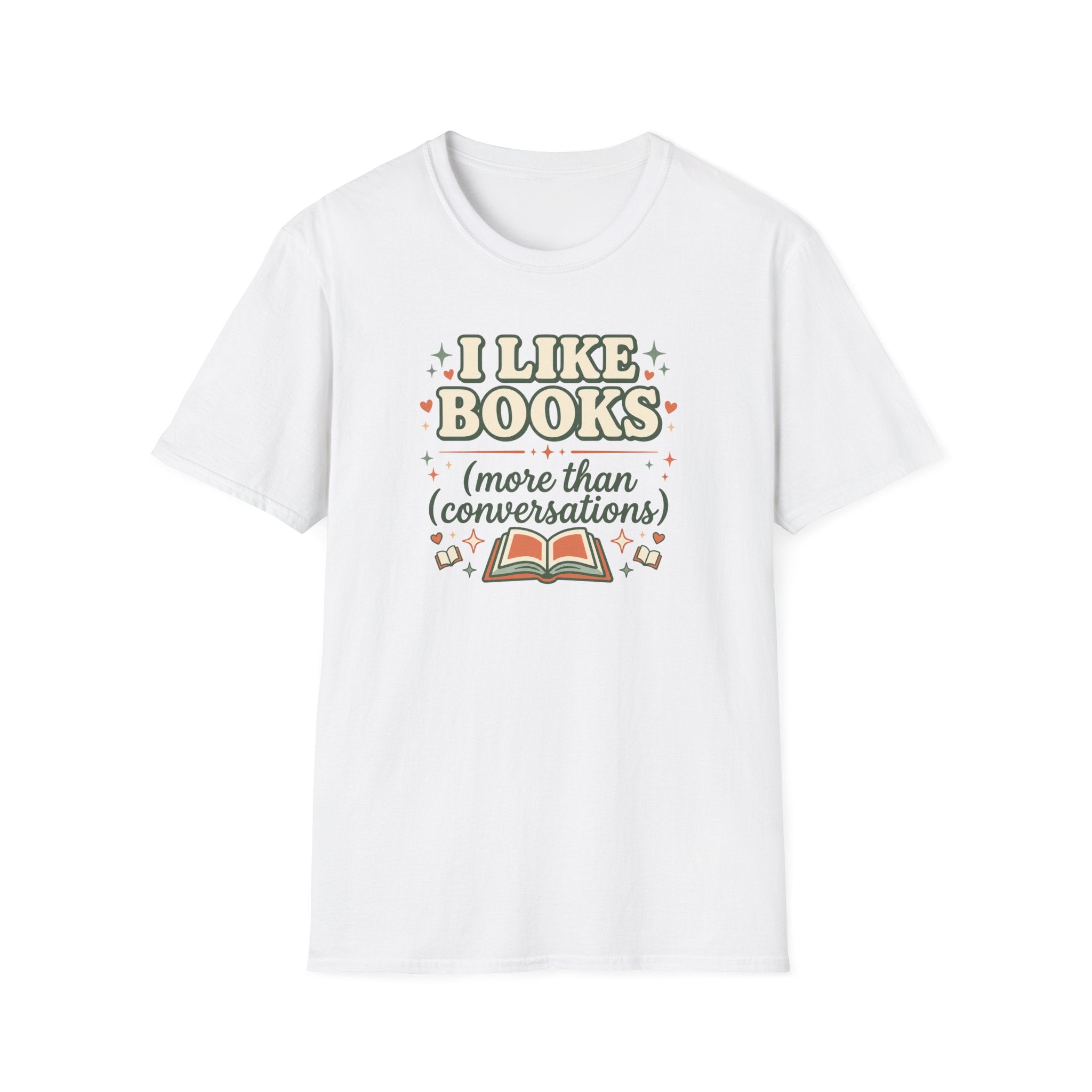 I Like Books T Shirt