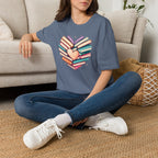 Heart Shape Book T Shirt