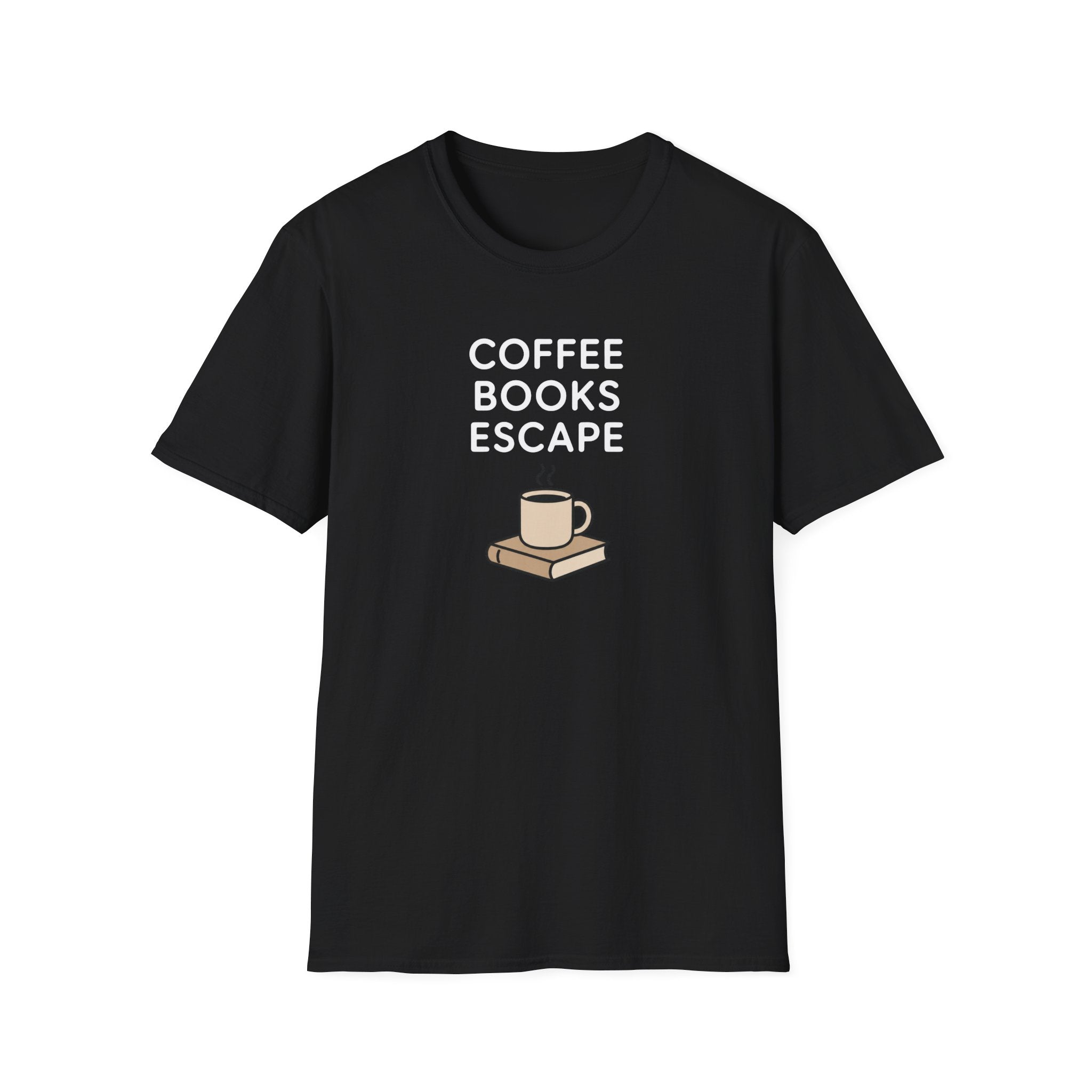 Coffee Books Escape T Shirt