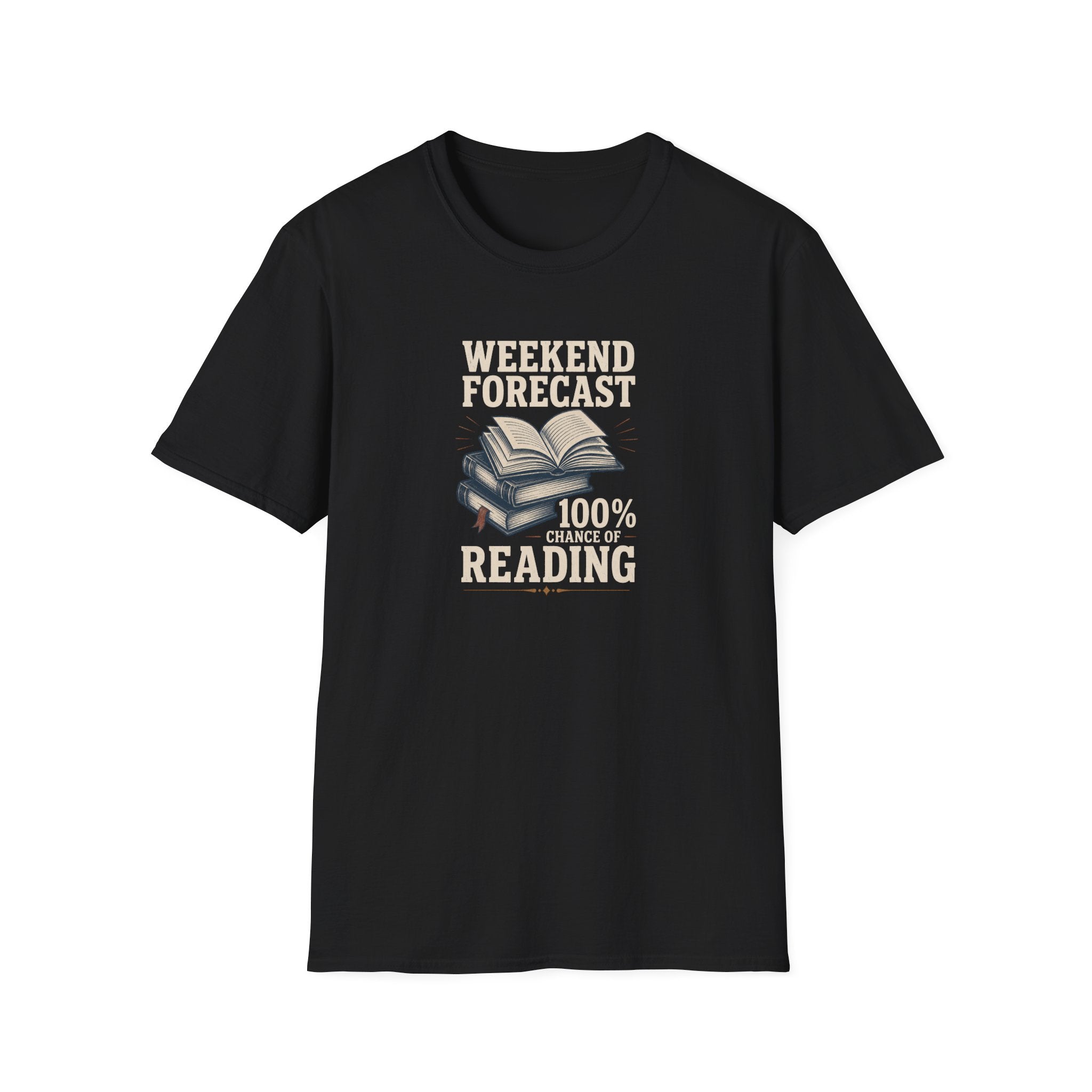 100% Chance of Reading T Shirt