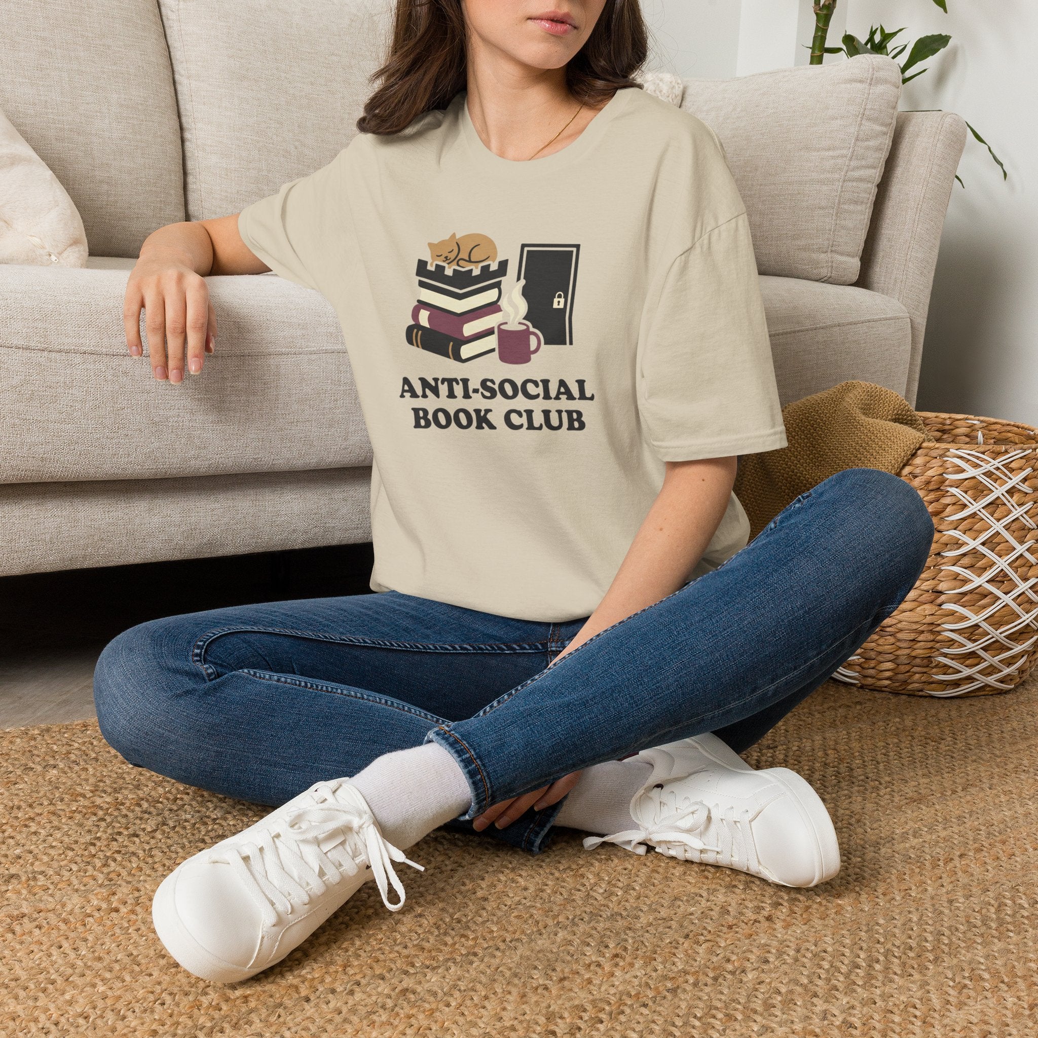 Anti-Social Book Club T Shirt