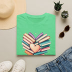 Heart Shape Book T Shirt
