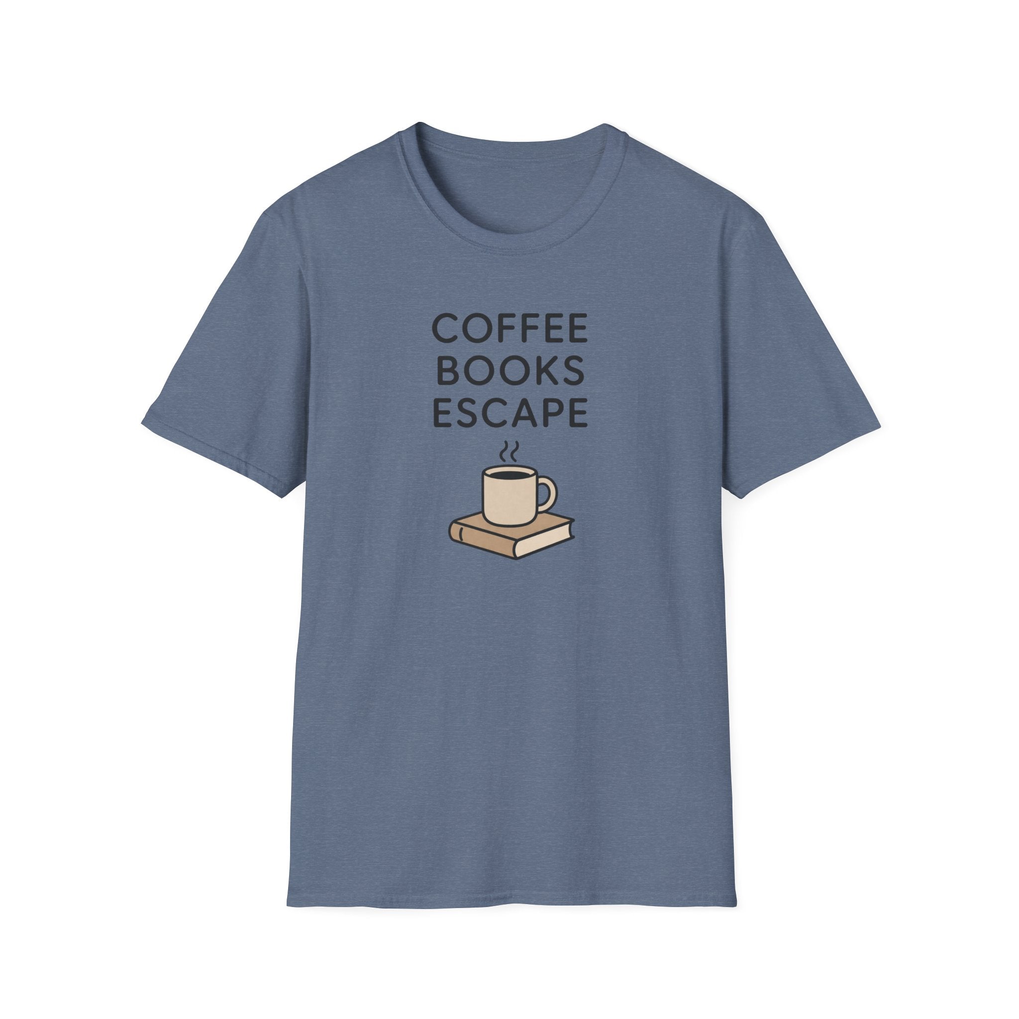 Coffee Books Escape T Shirt