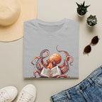 Reading Octopus T Shirt