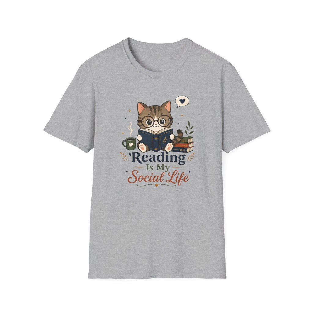 Reading Is My Social Life T Shirt