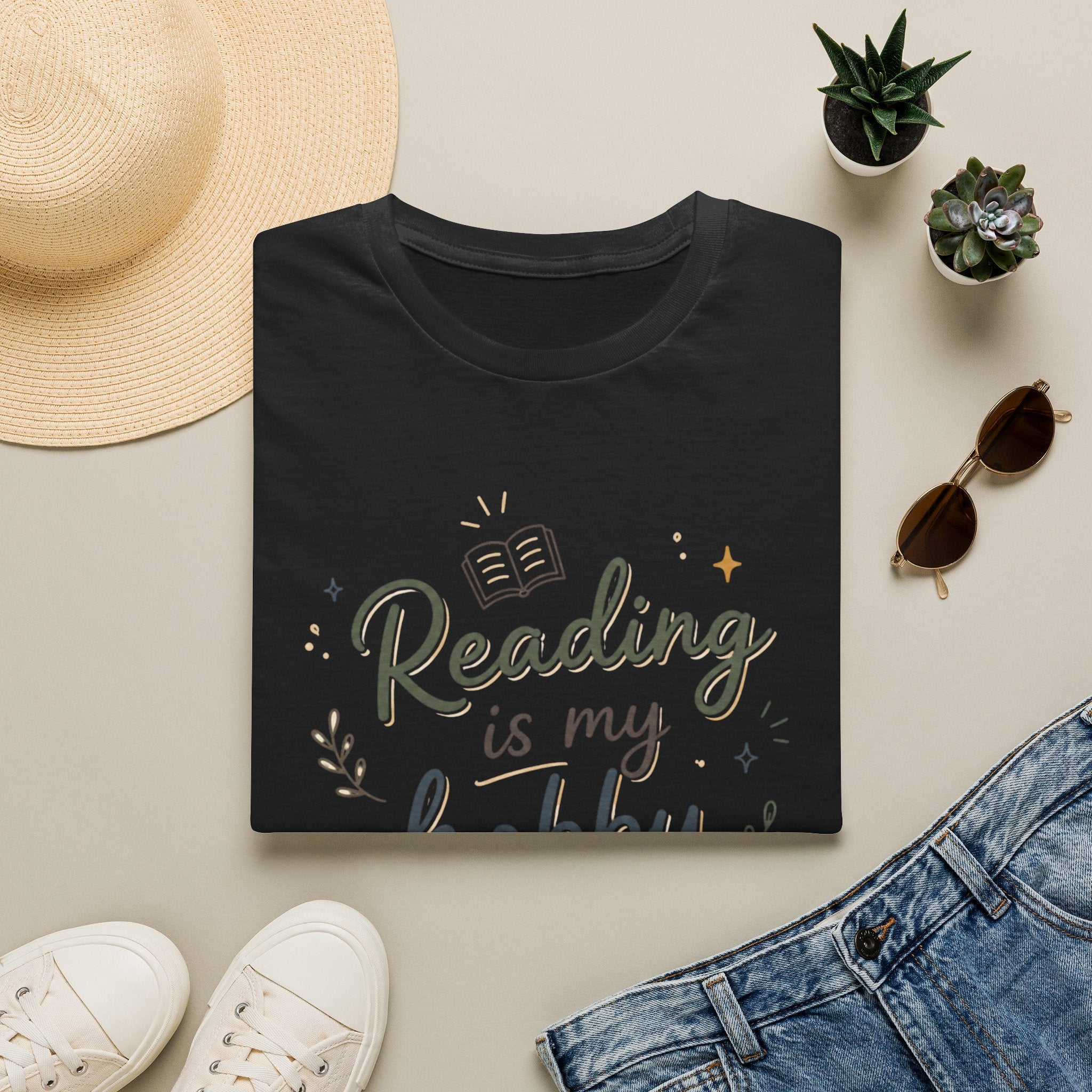 Reading Is My Hobby T Shirt