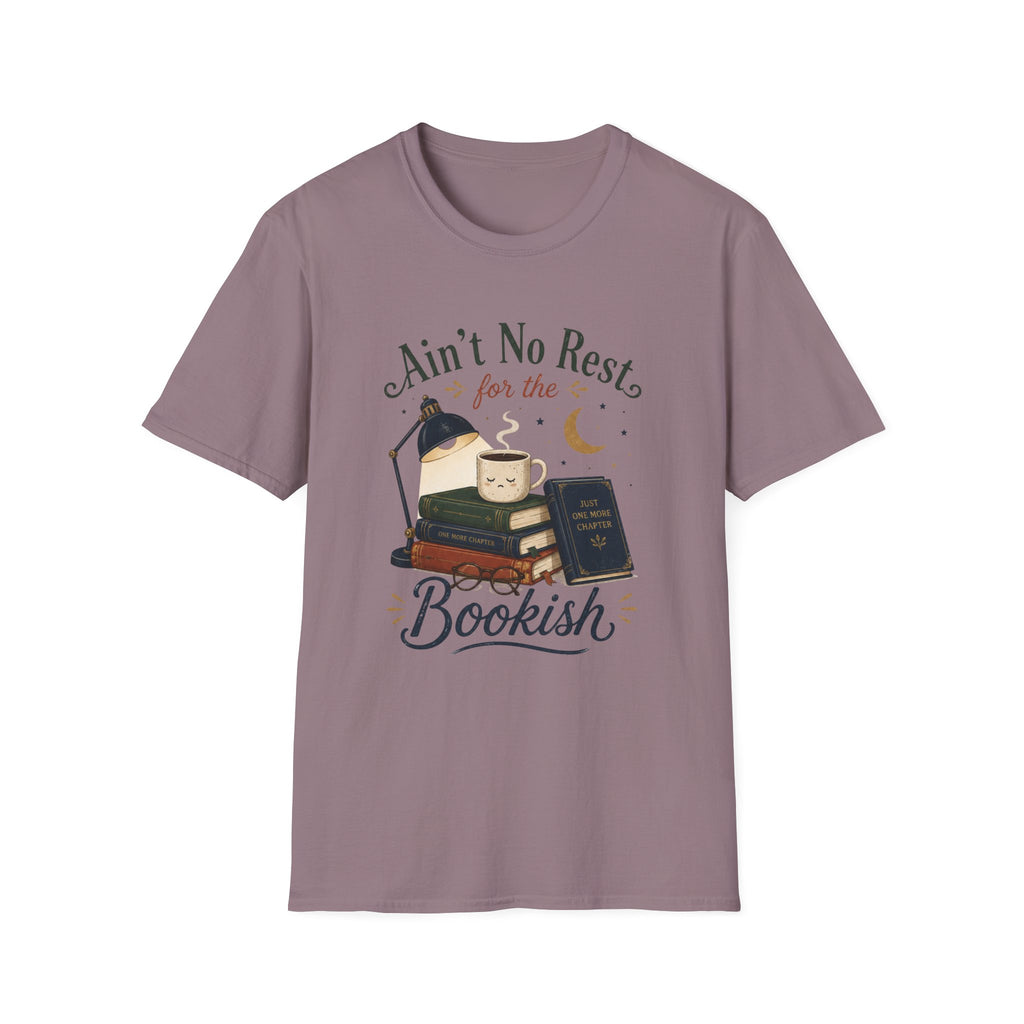 No Rest For The Bookish T Shirt