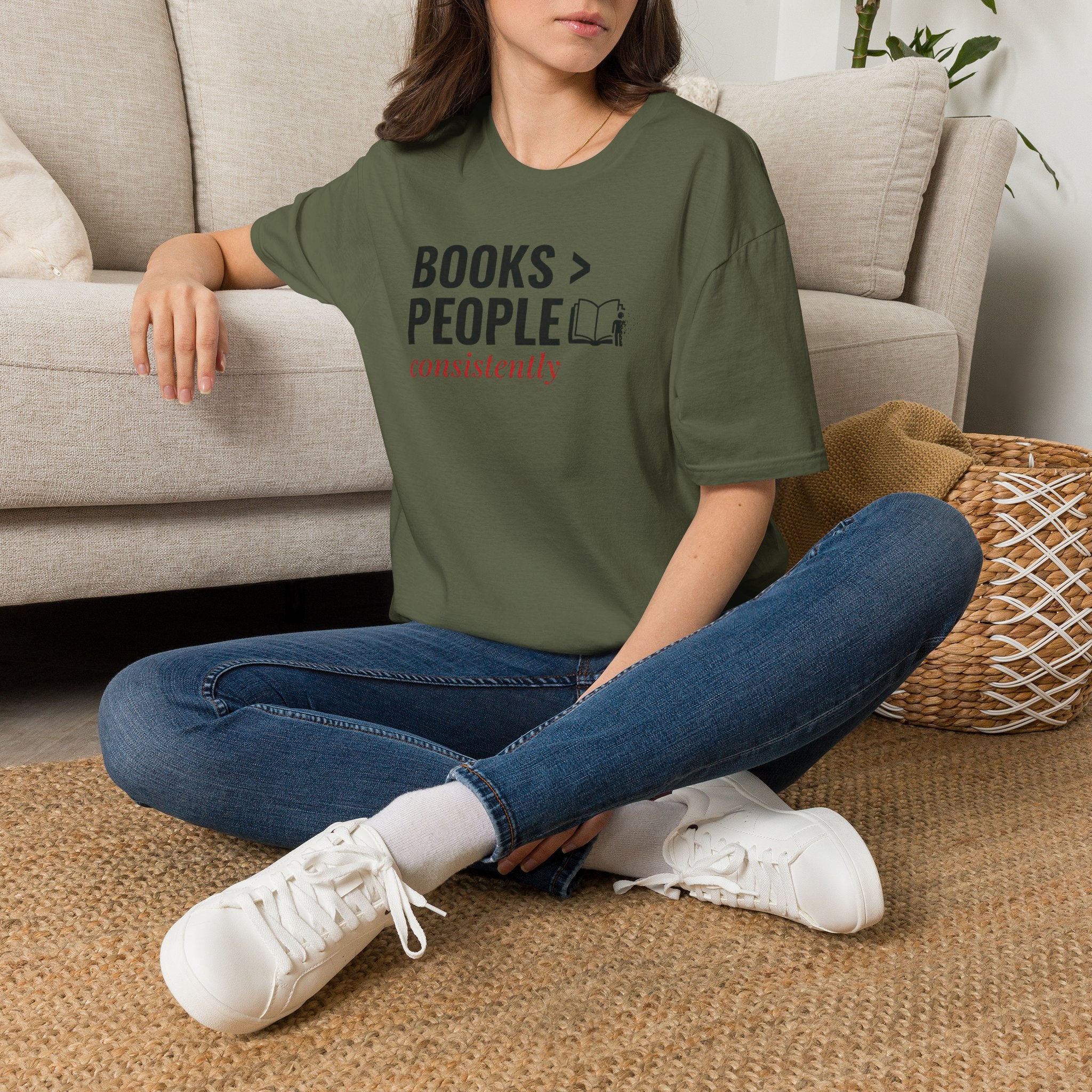 Books Over People T Shirt
