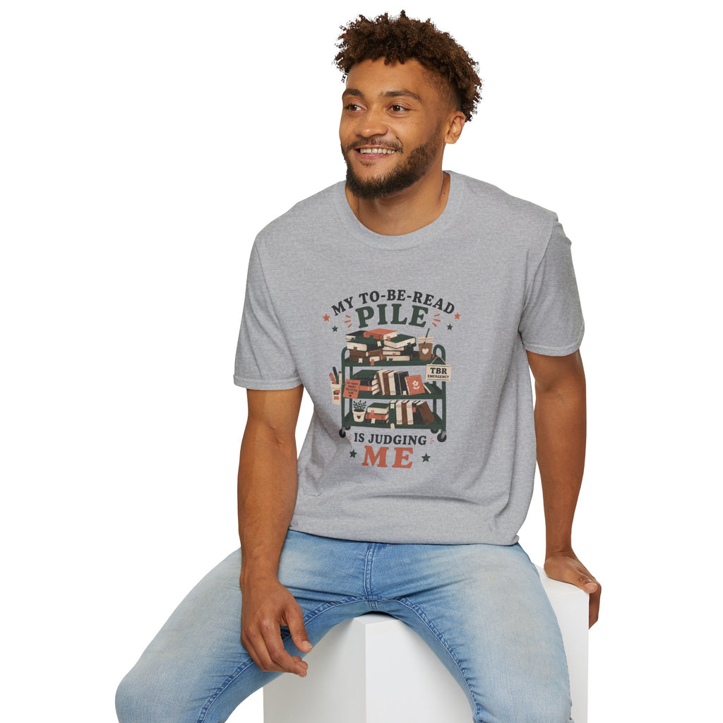 To Be Read Pile T Shirt