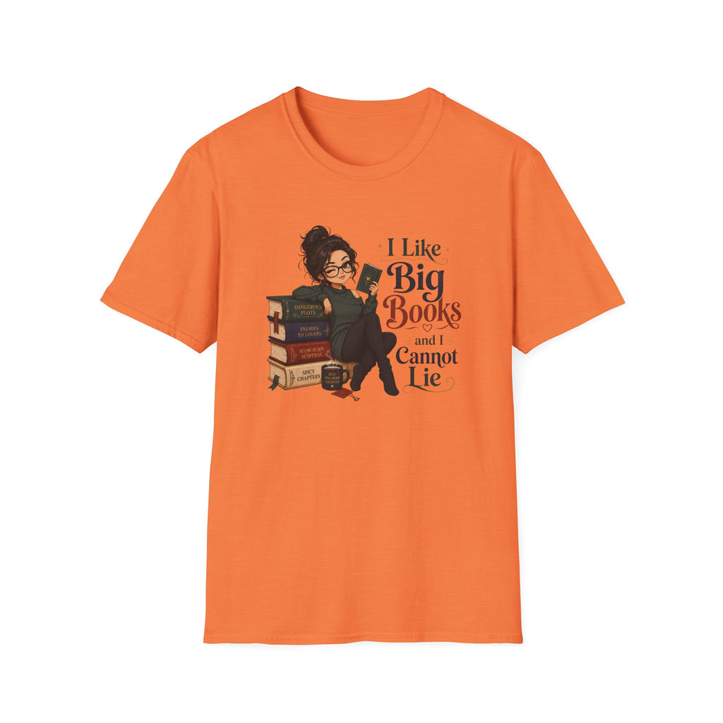 I Like Big Book T Shirt