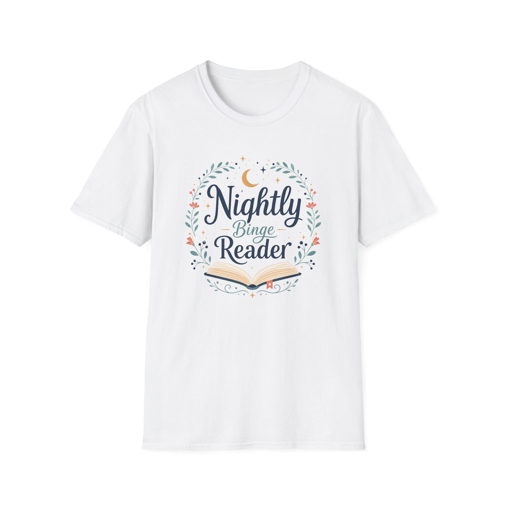 Nightly Binge Reader T Shirt