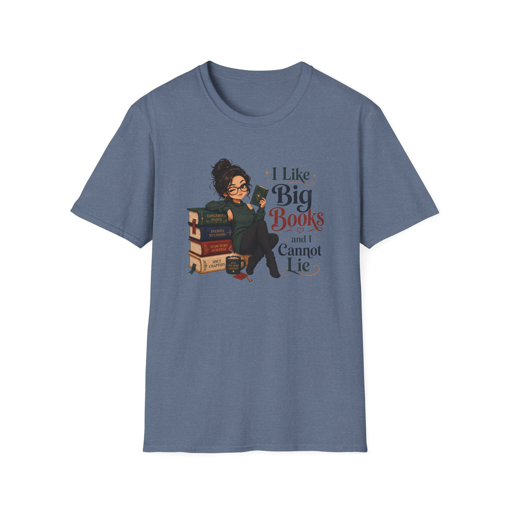 I Like Big Book T Shirt