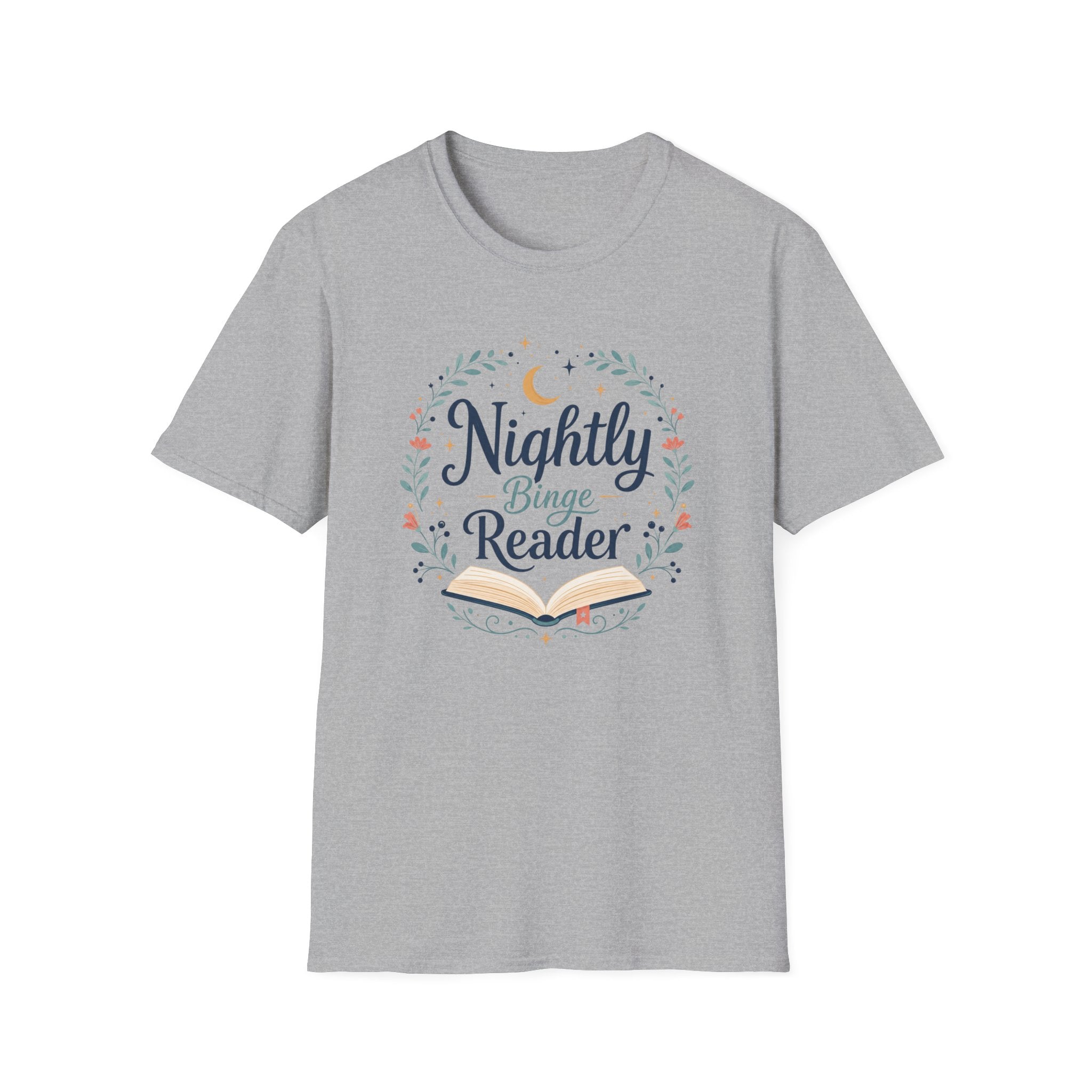 Nightly Binge Reader T Shirt