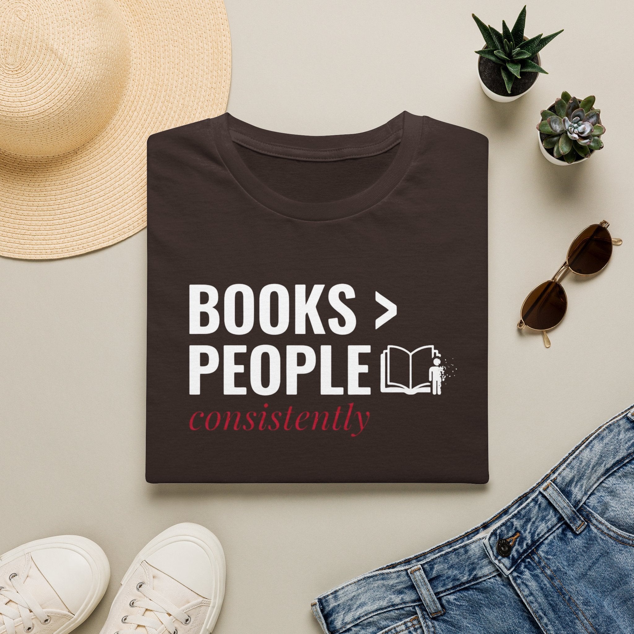 Books Over People T Shirt
