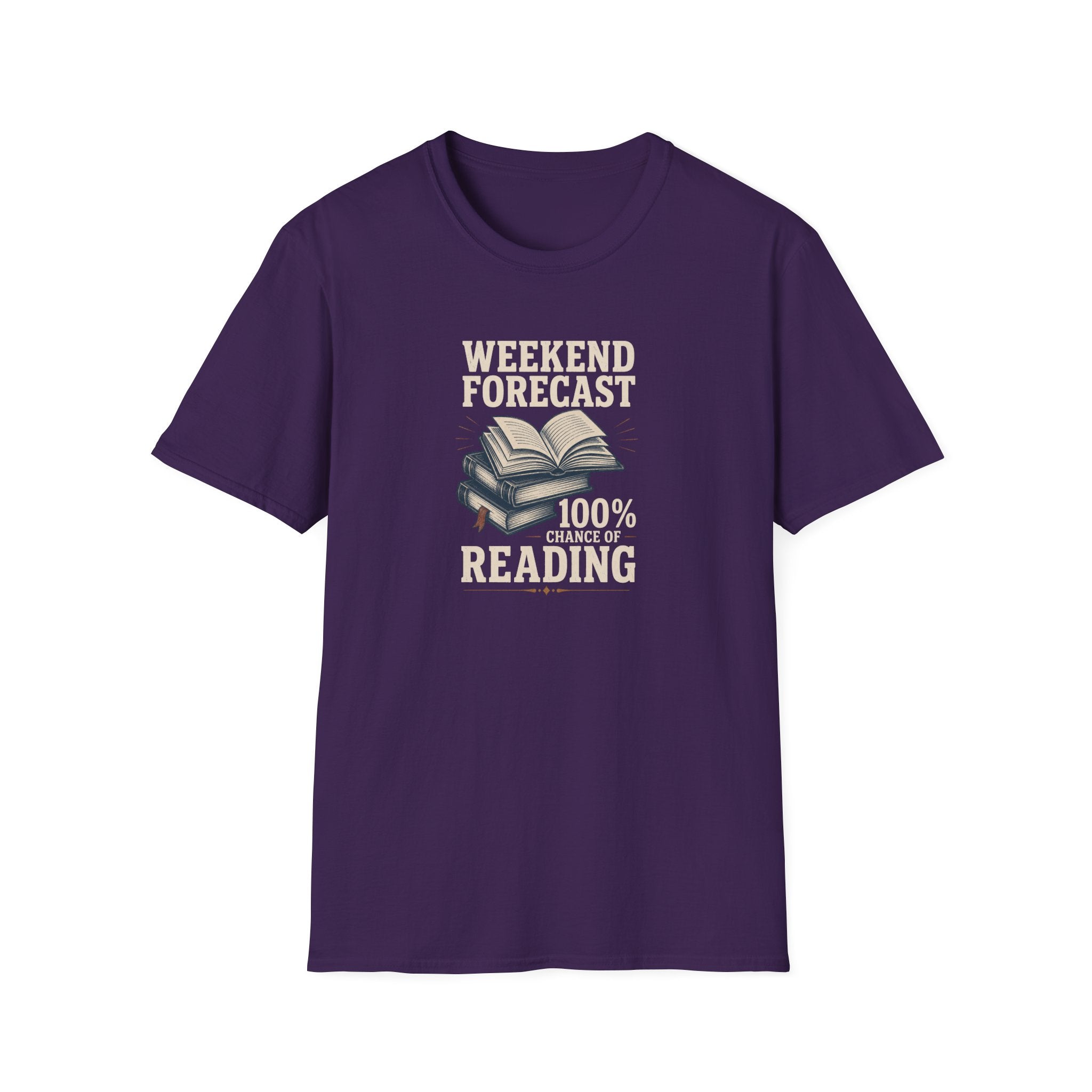 100% Chance of Reading T Shirt