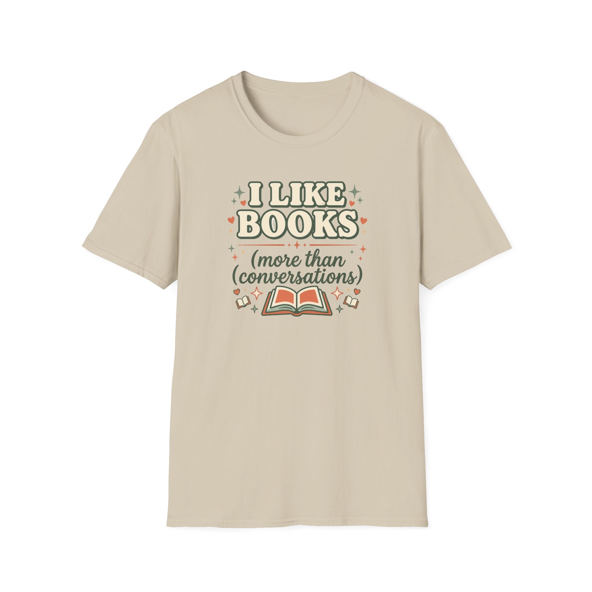 I Like Books T Shirt
