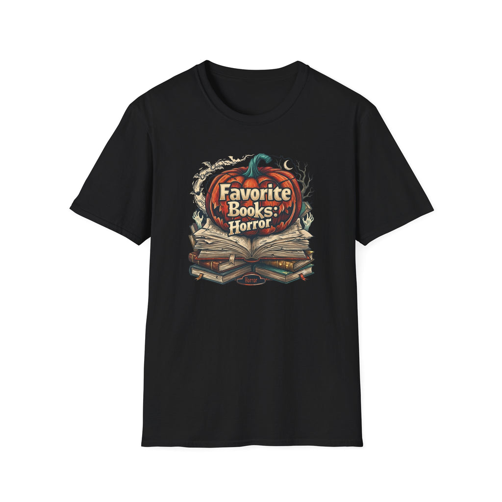 Favorite Book is Horror T Shirt
