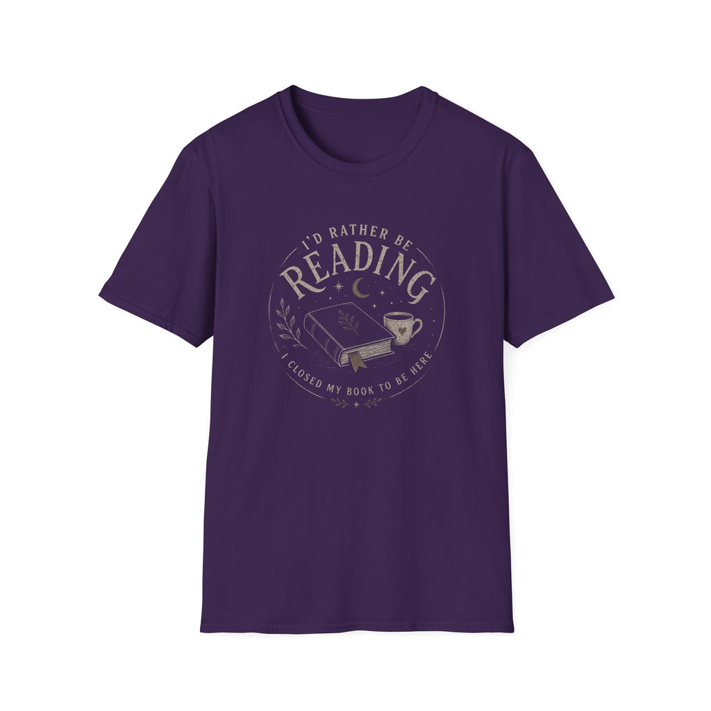 Rather Reading T Shirt