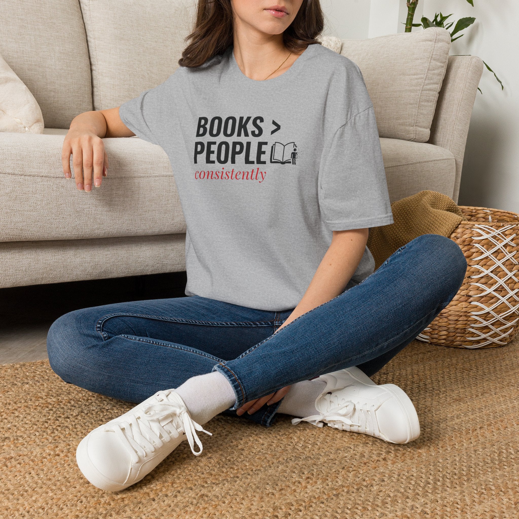 Books Over People T Shirt