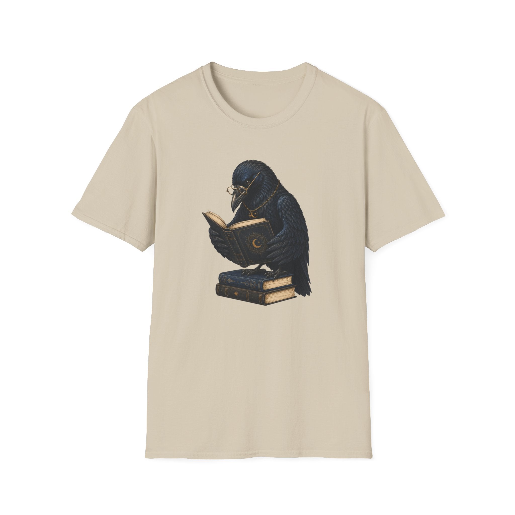 Crow Reading T Shirt