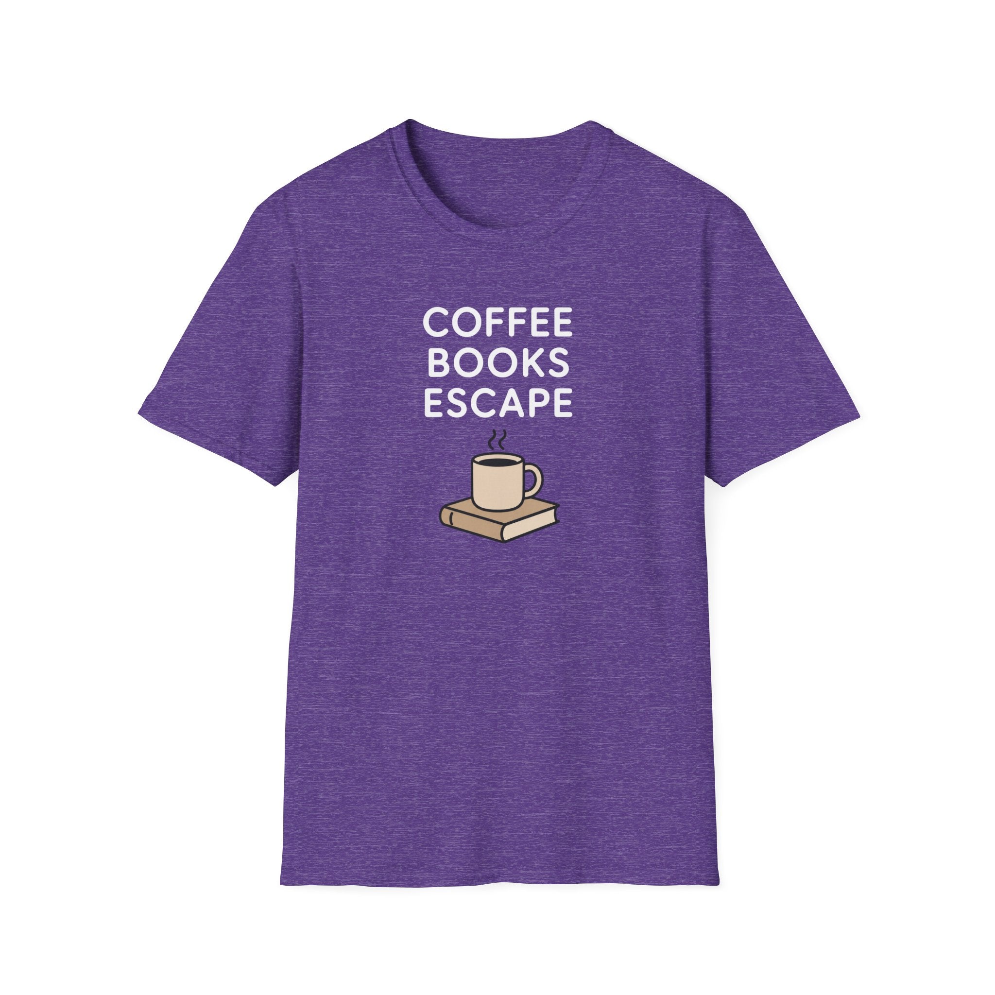 Coffee Books Escape T Shirt