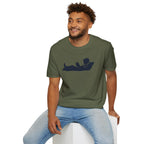 Boy  Reading Silhouette T Shirt