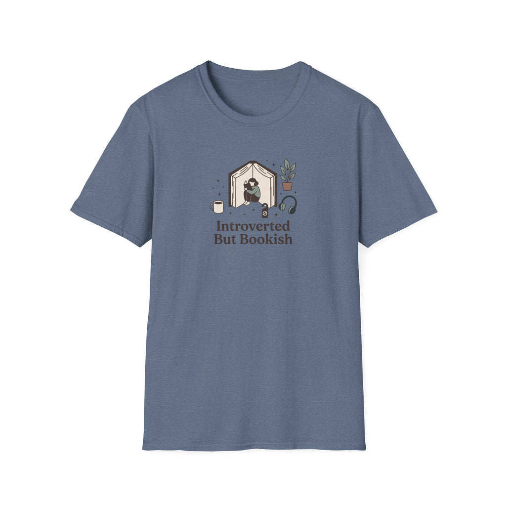 Introverted Bookish T Shirt