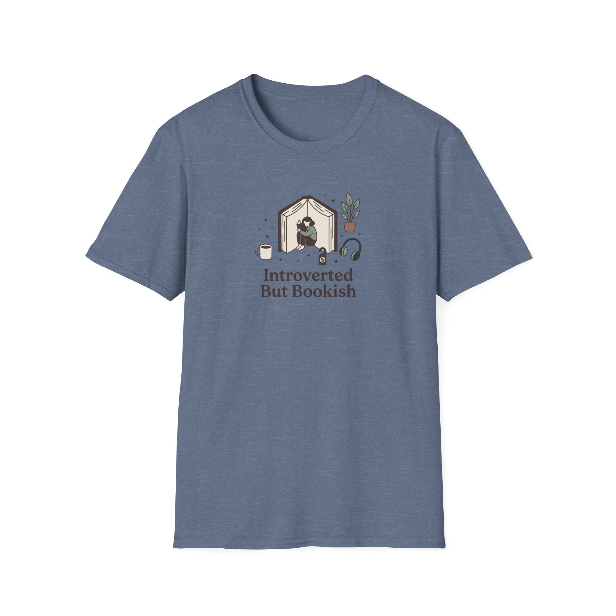 Introverted Bookish T Shirt