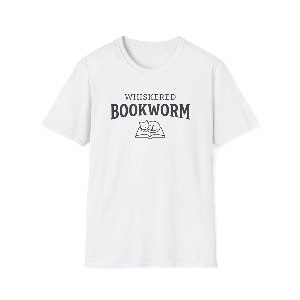 Whiskered Bookworm T Shirt
