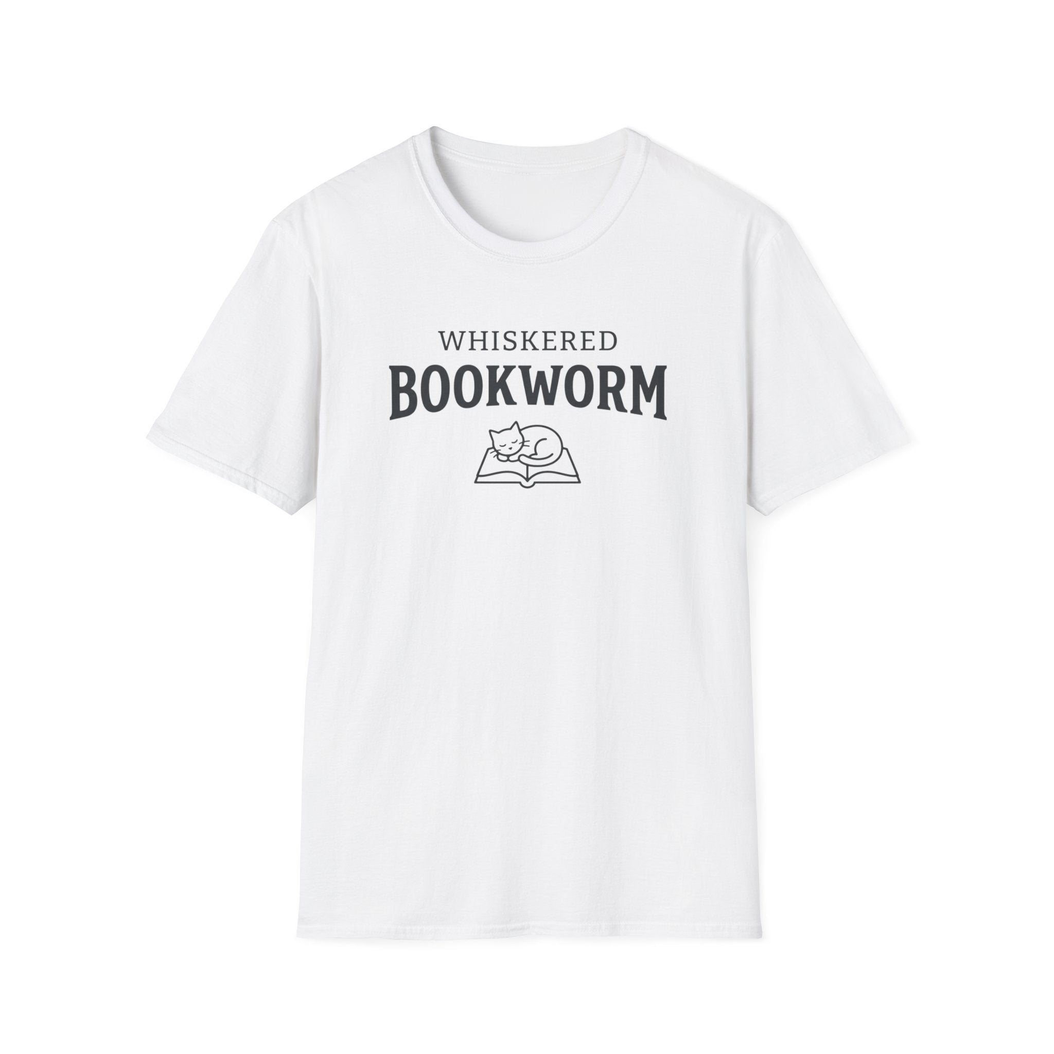 Whiskered Bookworm T Shirt