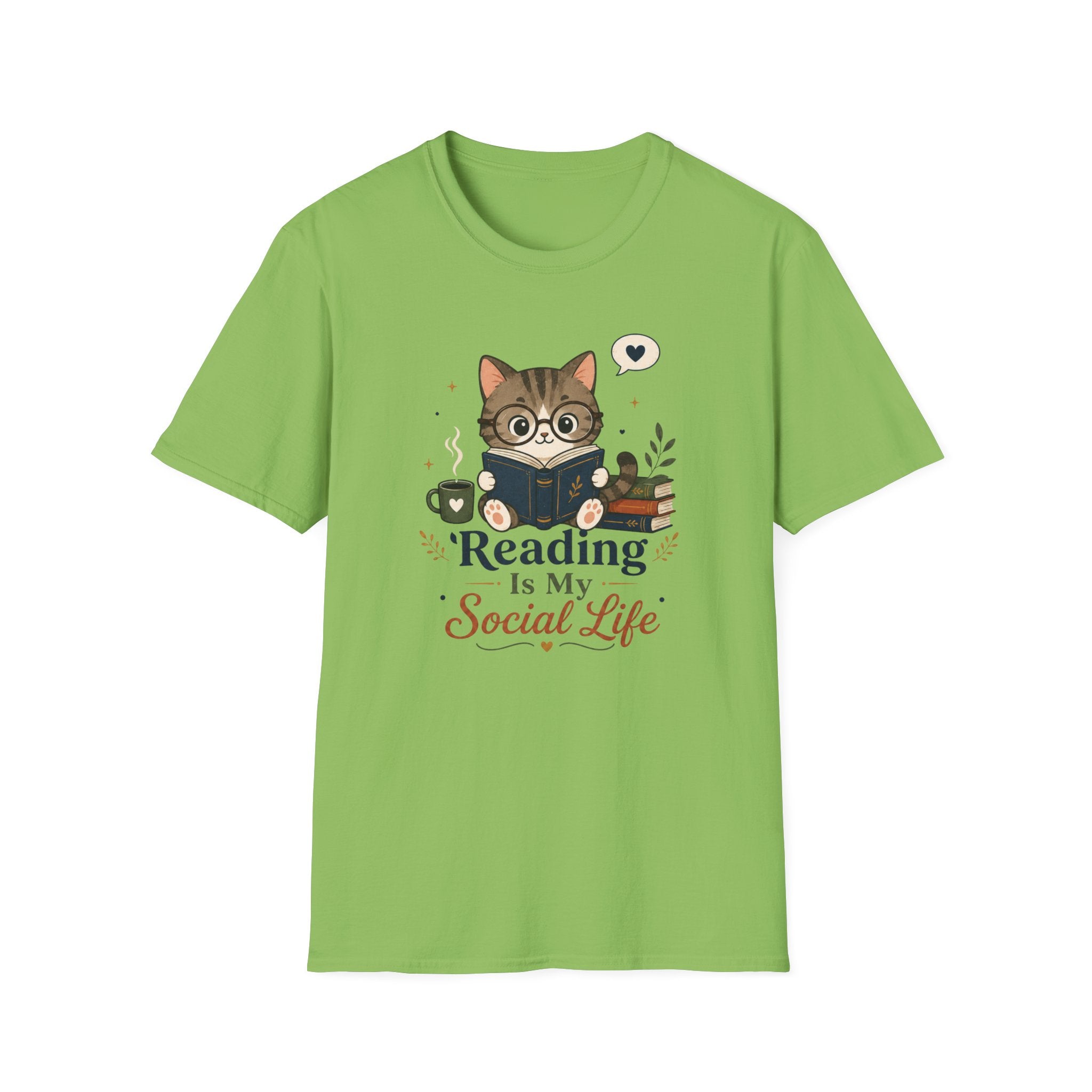 Reading Is My Social Life T Shirt