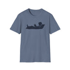 Boy  Reading Silhouette T Shirt