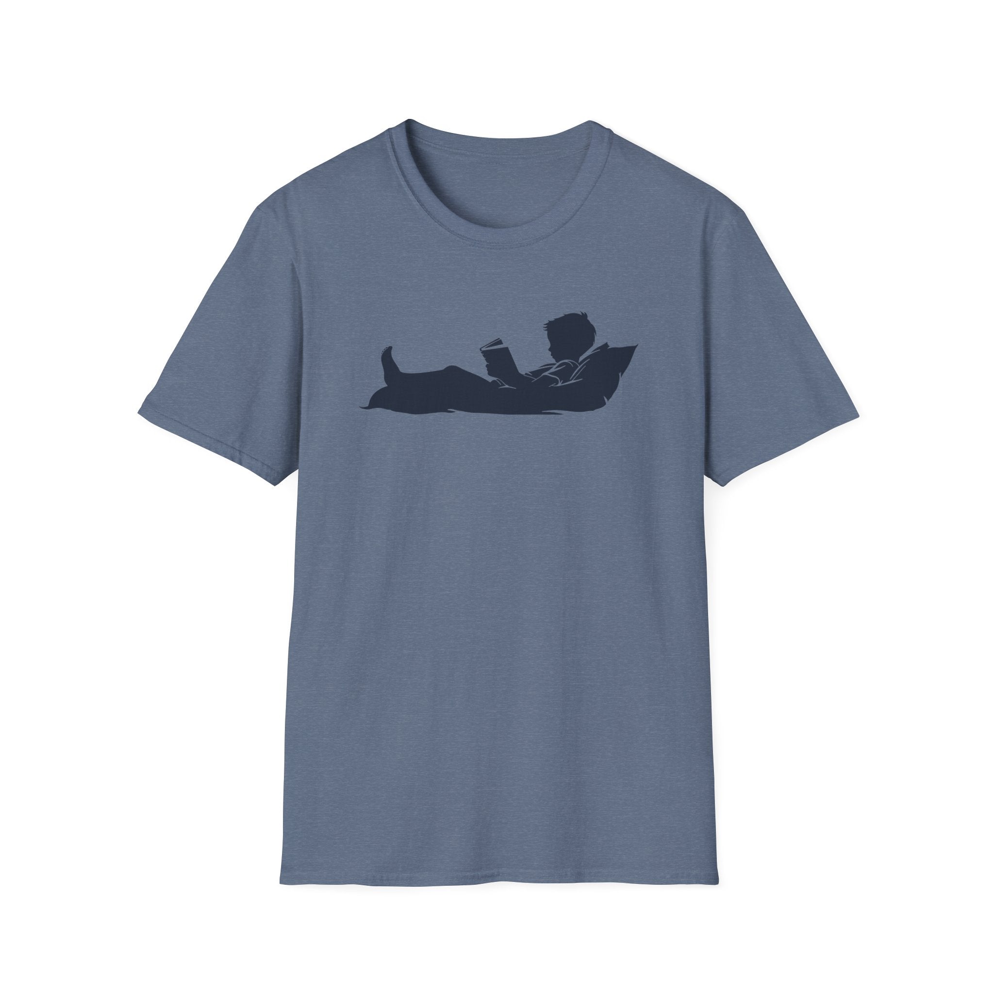 Boy  Reading Silhouette T Shirt