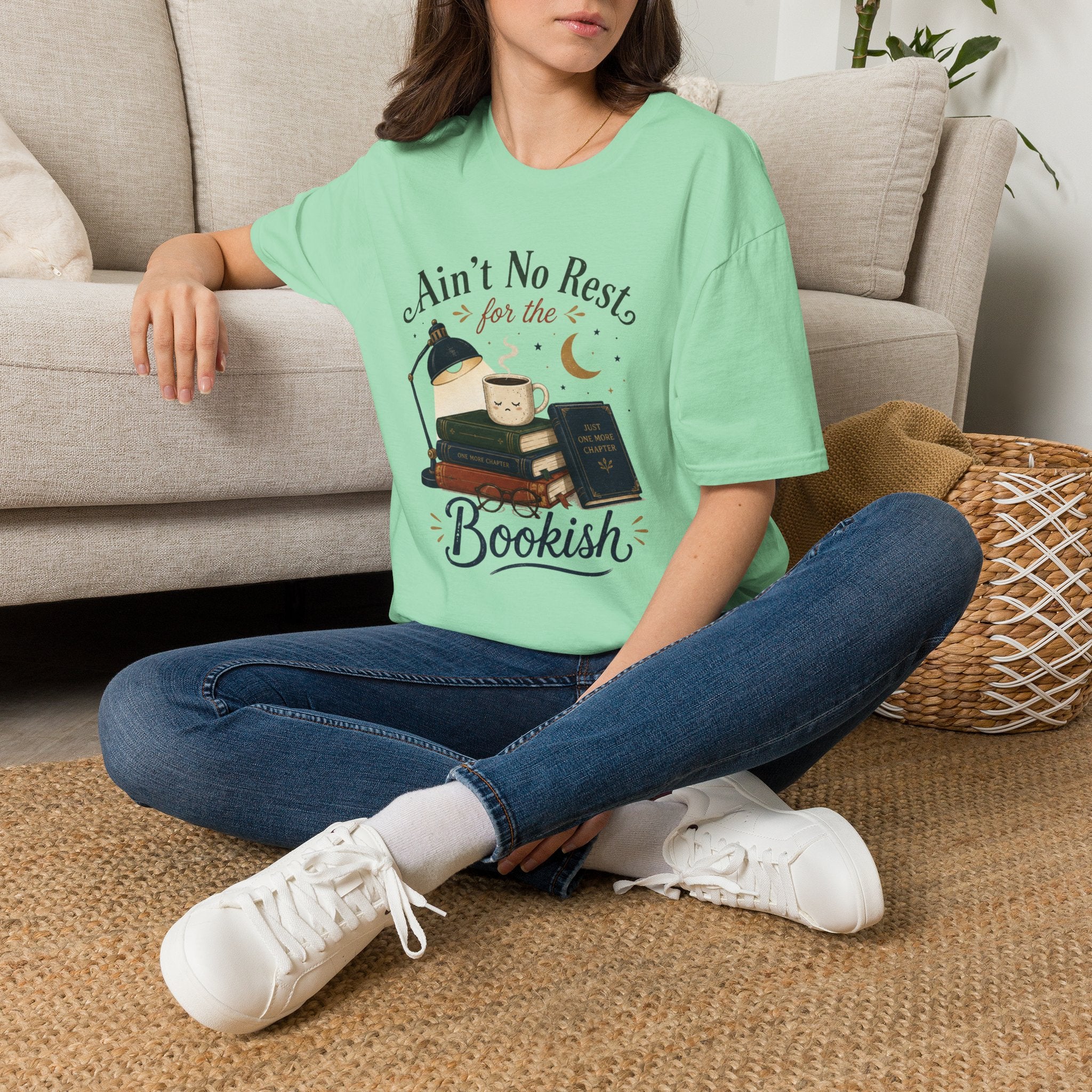 No Rest For The Bookish T Shirt