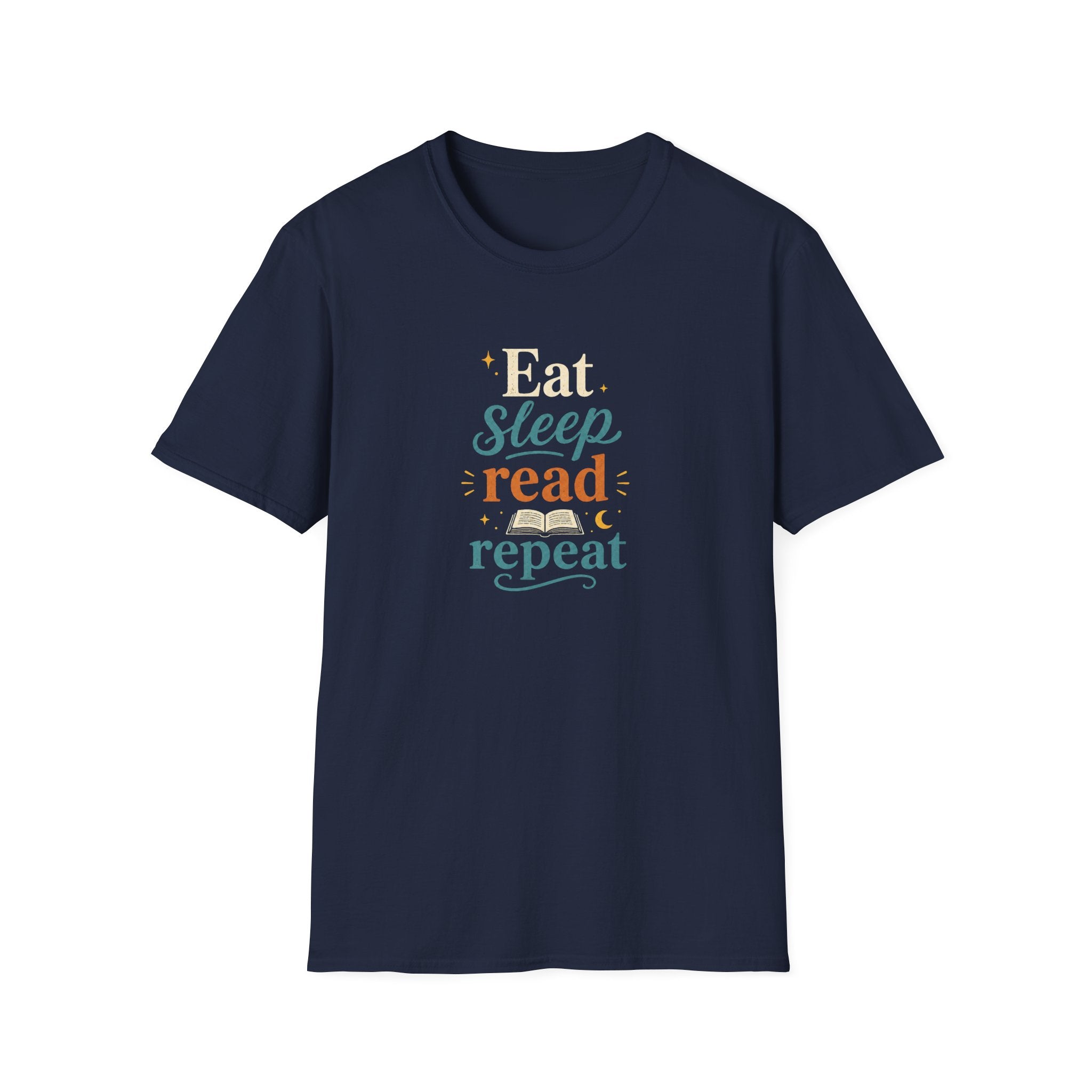 Eat Sleep Read Repeat T Shirt