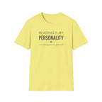 Personality T Shirt