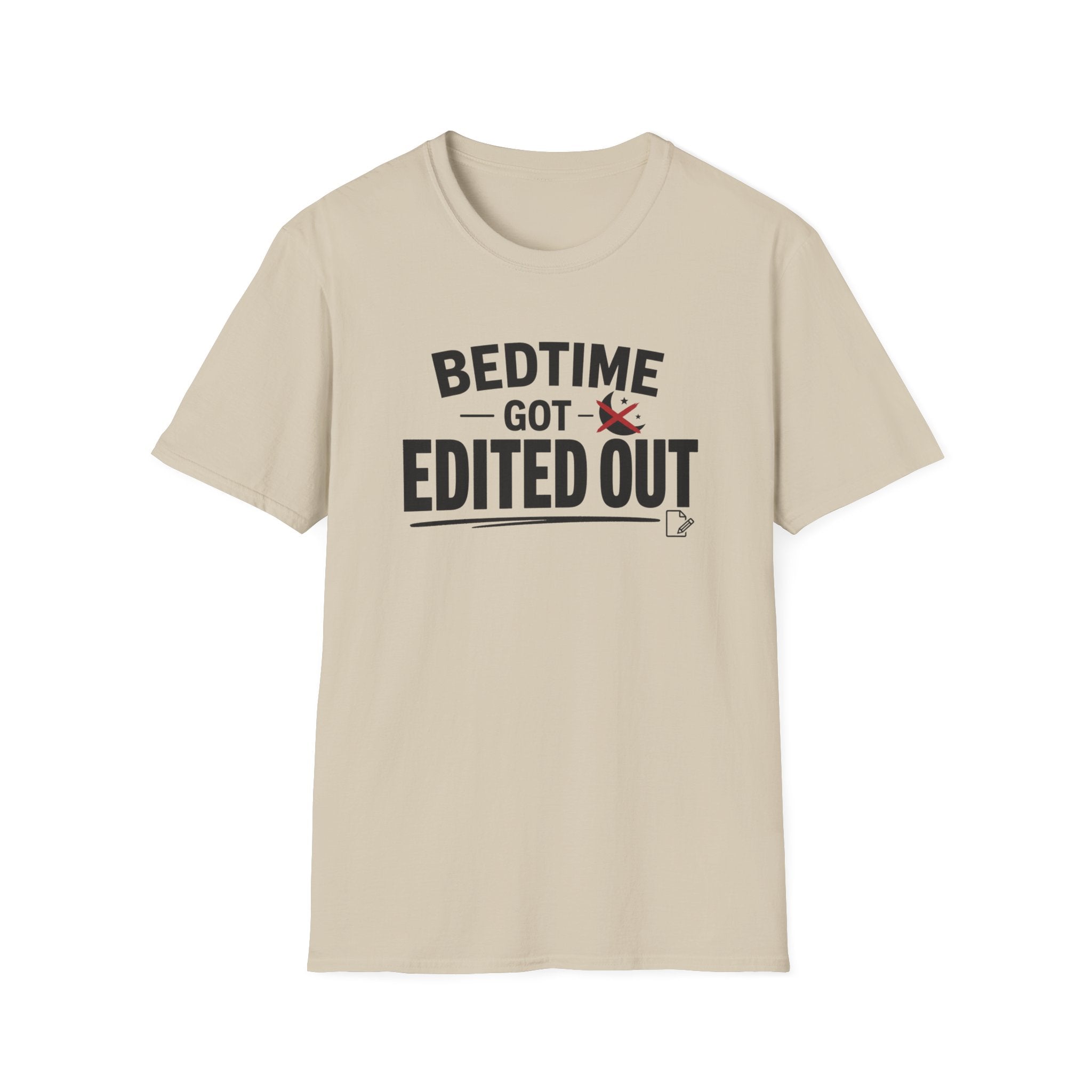 Bedtime Edited Out T Shirt
