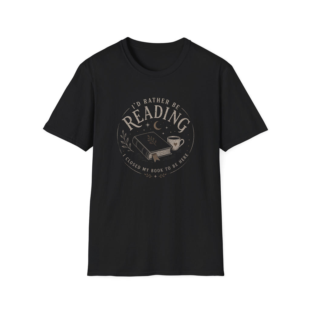 Rather Reading T Shirt