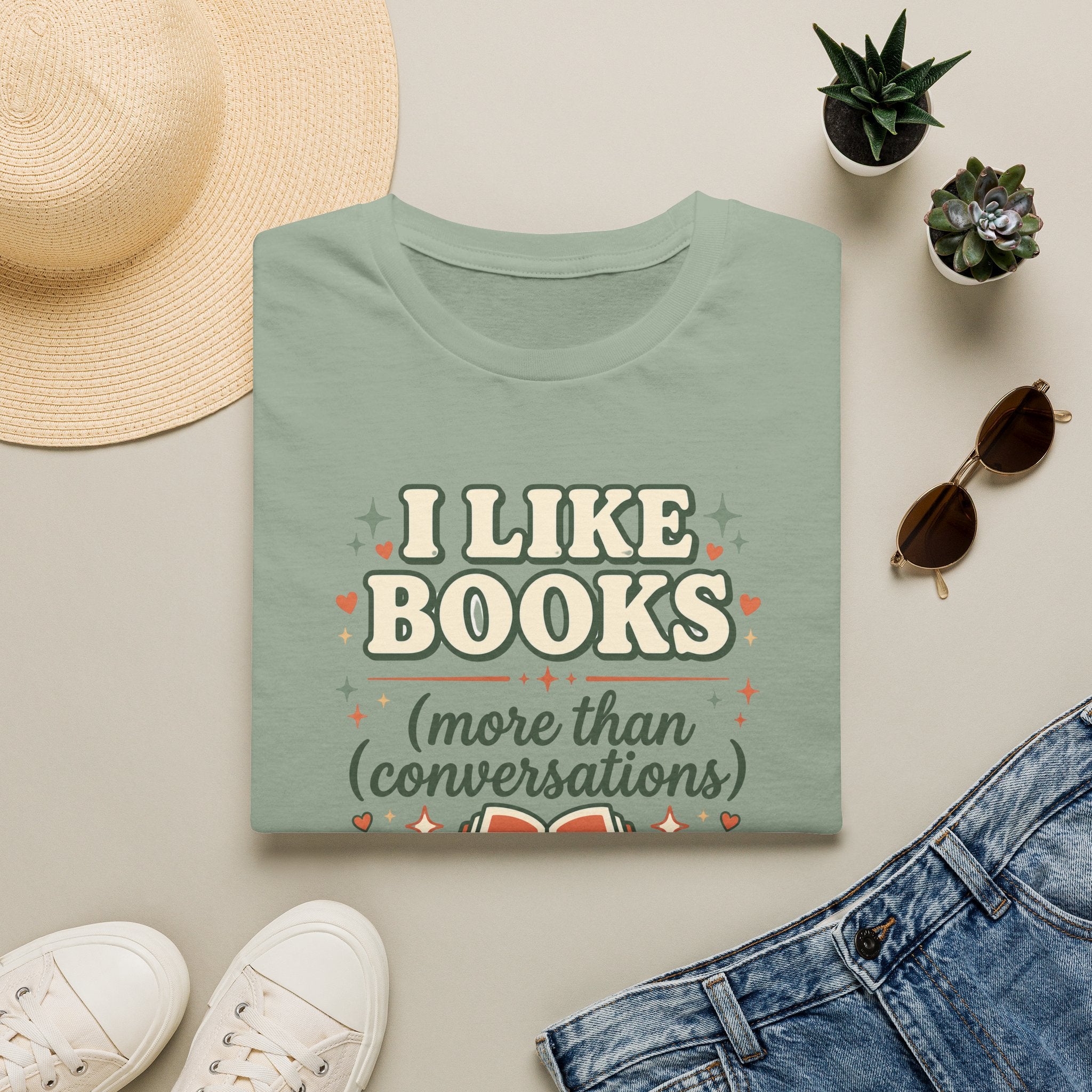I Like Books T Shirt