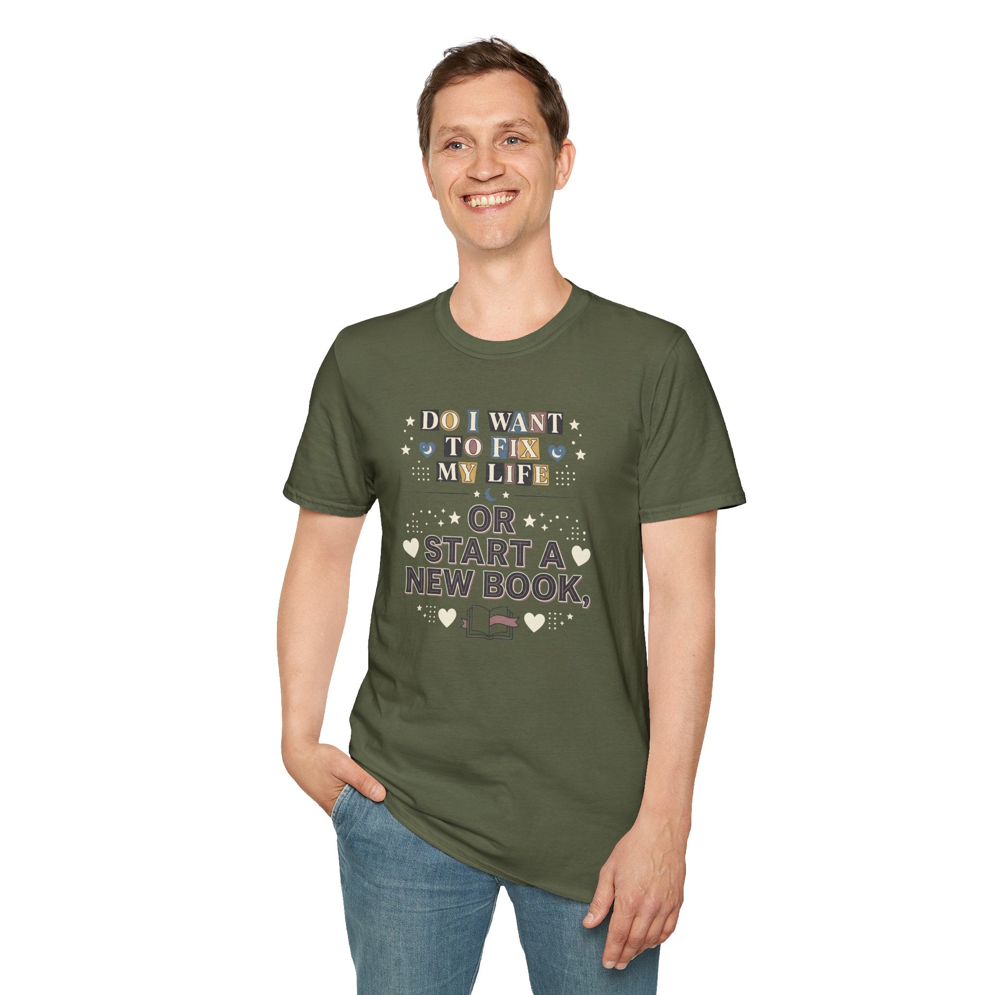 Start New Book T Shirt