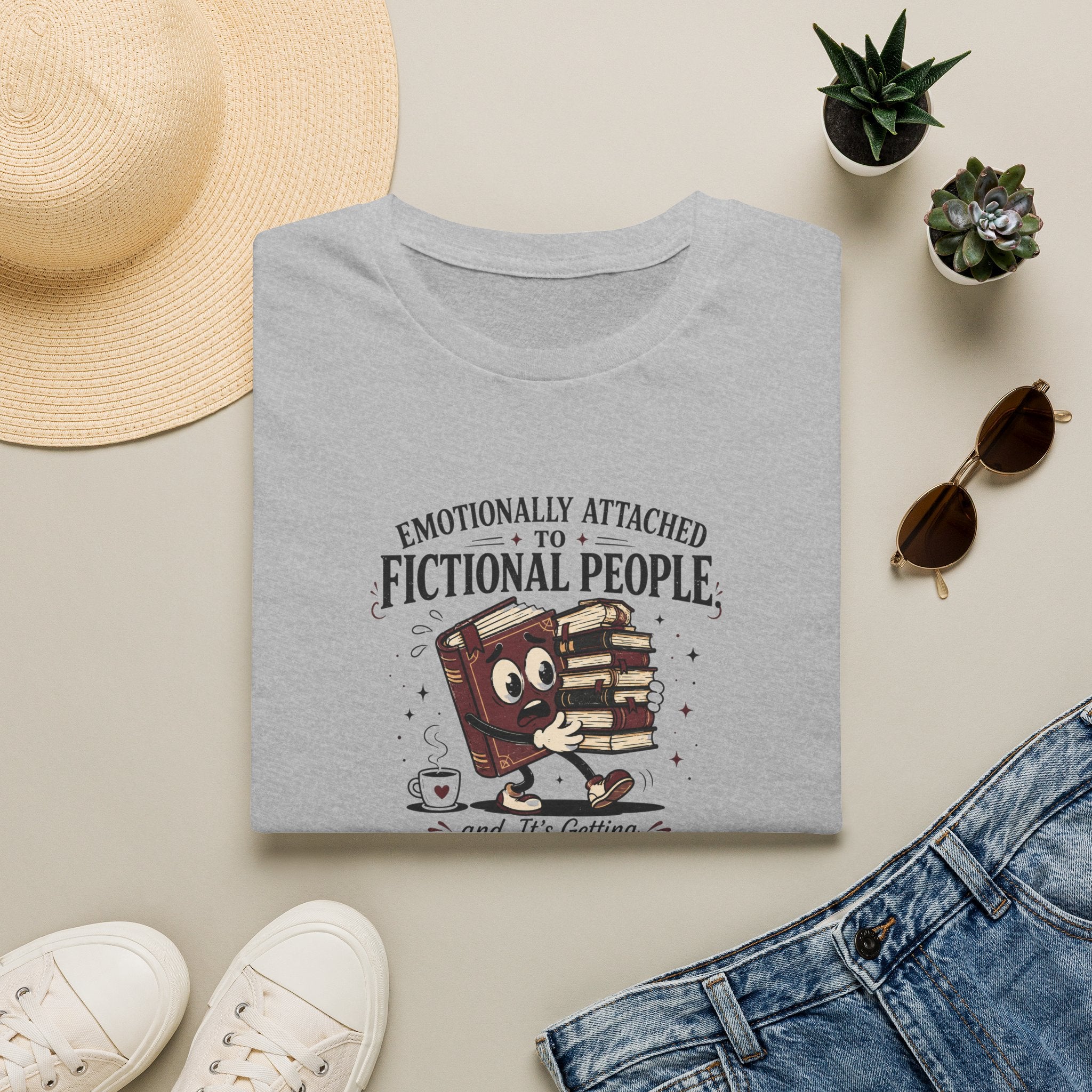 Emotionally Attached To Books T Shirt