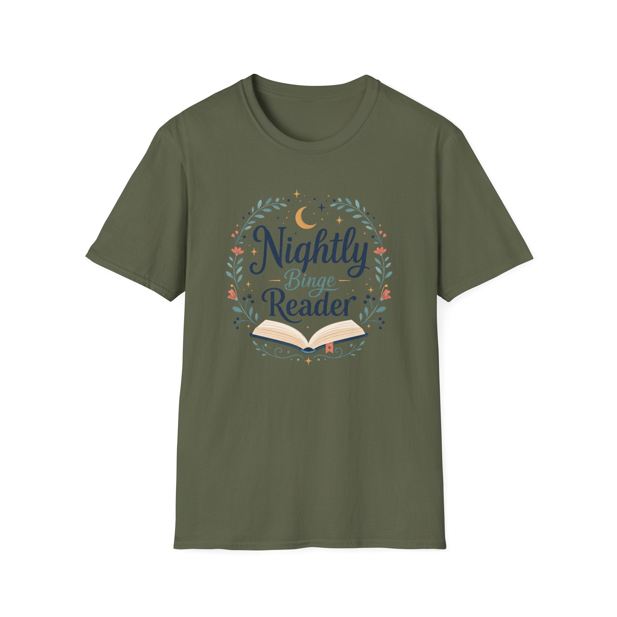 Nightly Binge Reader T Shirt