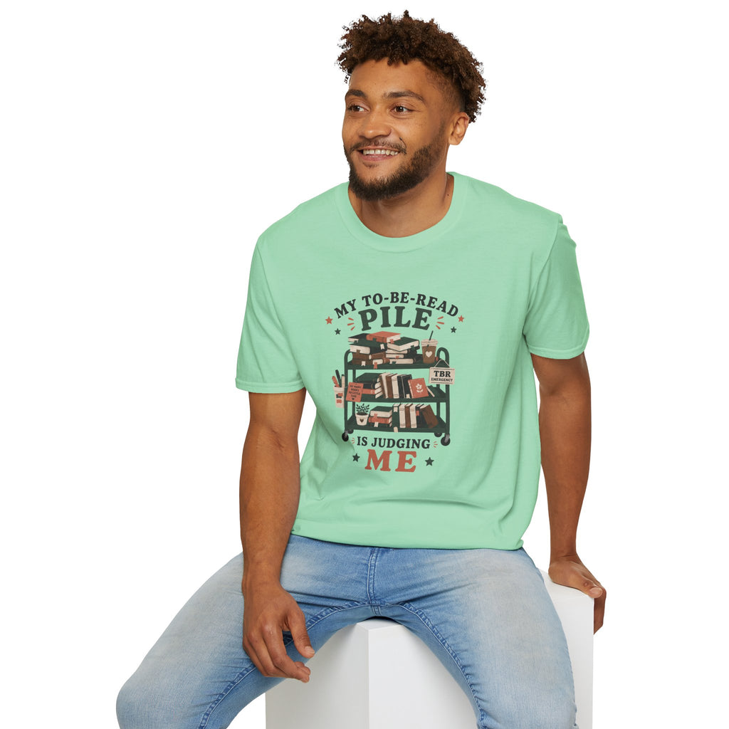 To Be Read Pile T Shirt