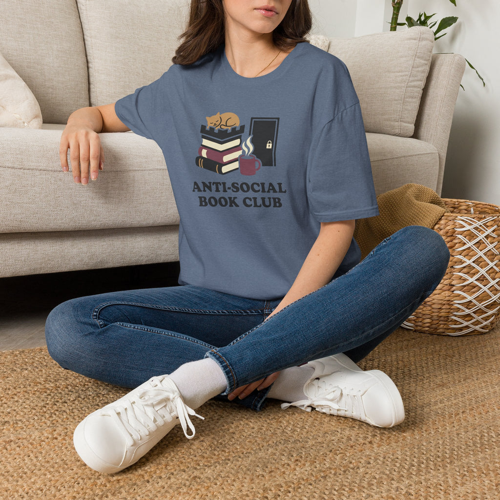 Anti-Social Book Club T Shirt
