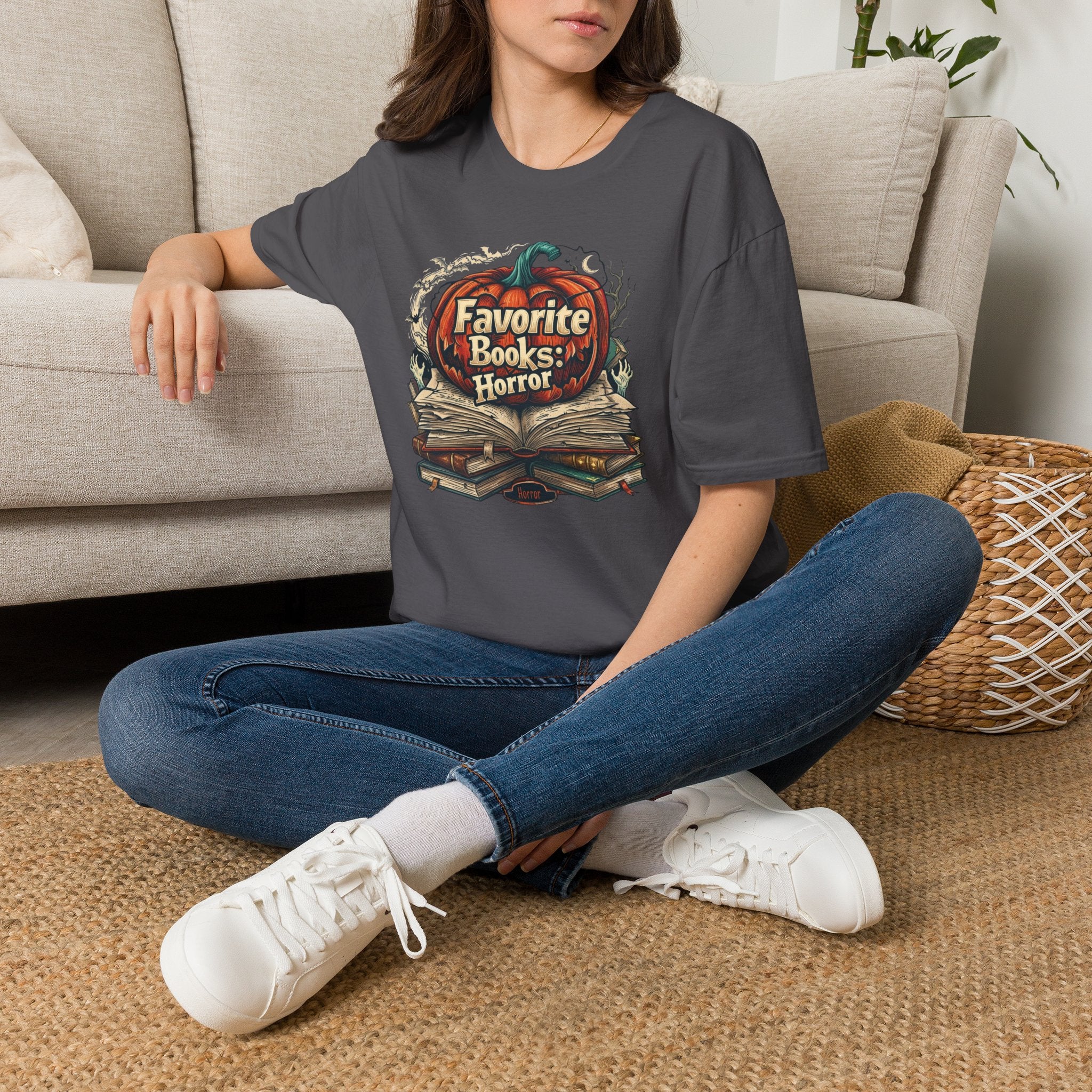 Favorite Book is Horror T Shirt